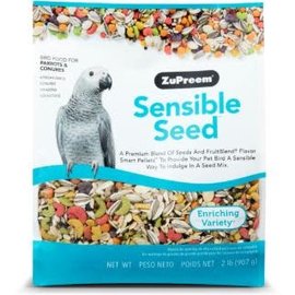 ZUPREEM Zupreem Sensible Seed Bird Food Parrots & Conures 2#