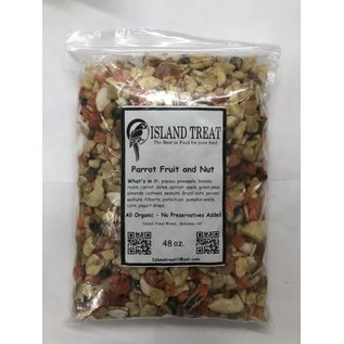 ISLAND TREAT Island Treat Parrot Fruit & Nut 48 oz