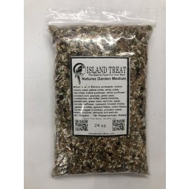 ISLAND TREAT Island Treat Natures Garden Medium 24 oz.