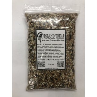 Island Treat Natures Garden Medium 24 oz.