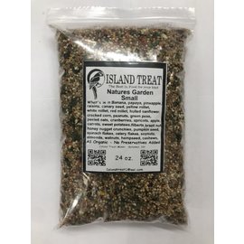 ISLAND TREAT Island Treat Natures Garden Small 24 oz.