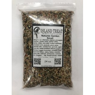 ISLAND TREAT Island Treat Natures Garden Small 24 oz.