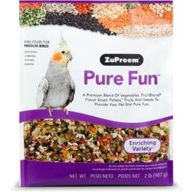 ZUPREEM Zupreem Pure Fun Bird Food for Medium Birds 2#