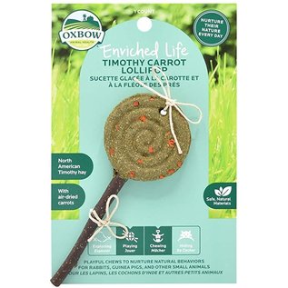 OXBOW Oxbow Enriched Life Timothy Lollipop Carrot Small Animal Chew One Size