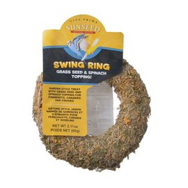 SUNSEED Vitakraft / Sunseed Vita Prima Swing Ring Grass Seed & Spinach 2.11 oz