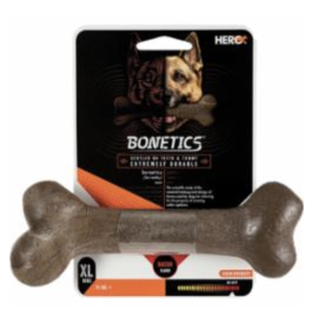 HERO/CAITEC Hero Bonetics X-Large Femur Bone (Bacon) Dog Chew