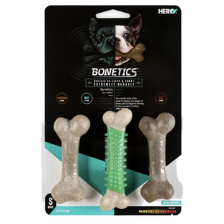 HERO/CAITEC Hero Bonetics Chew Combo Small 3 Pack Dog Chews