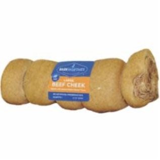 BARKWORTHIES BARKWORTHIES DOG GRAIN FREE BEEF CHEEK DIPPED PEANUT BUTTER LARGE