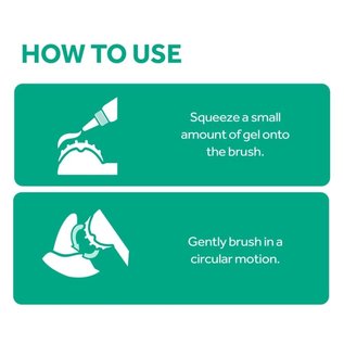 TROPICLEAN TropiClean Fresh Breath Triple Flex Toothbrush for Dogs