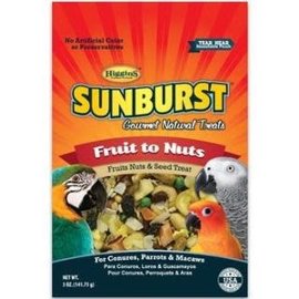 HIGGINS Higgins Sunburst Fruits to Nuts Gourmet Treats for Conures, Parrots & Macaws, 5 oz.