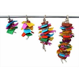 A and E CAGE COMPANY Happy Beaks Medium Color Splash  10 in. x 3 in.
