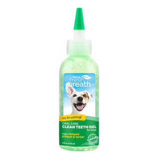 TROPICLEAN TROPICLEAN FRESH BREATH TOTAL CARE TEETH & ORAL KIT 4 OZ