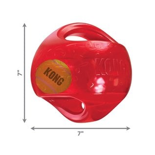 KONG Jumbler Ball Dog Toy Assorted Colors Large/X-Large