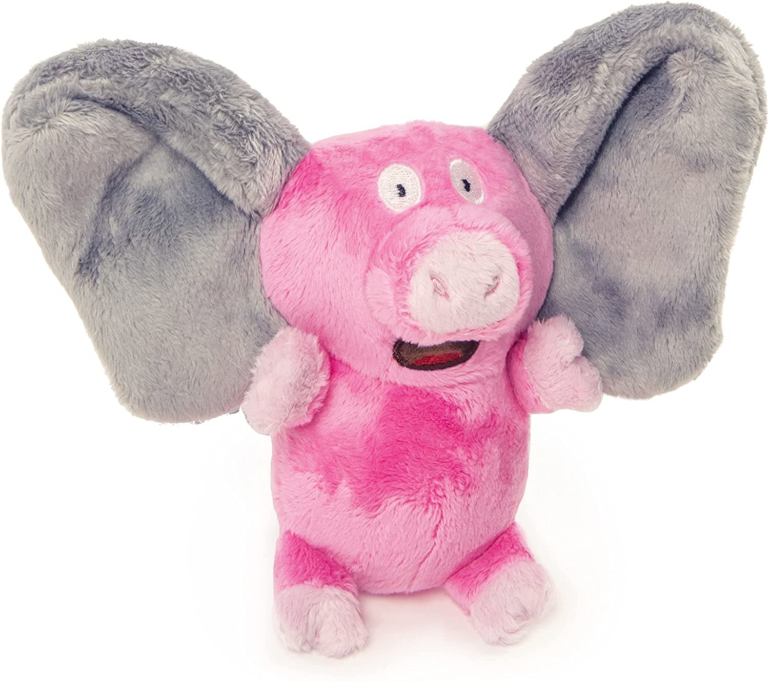 HEARDOGGY! SILENT SQUEAK FLIPS PIG/ELEPHANT TOY LARGE - Jungle Junction