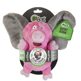 HEAR DOGGY! HEARDOGGY! SILENT SQUEAK FLIPS PIG/ELEPHANT TOY