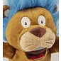 HEARDOGGY! SILENT SQUEAK CRAZY HAIRS LION DOG TOY SM