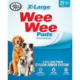 WEE-WEE PADS EXTRA LARGE 28X34 IN-21 PK