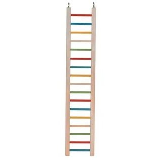 CAITEC Caitec  Cockatiel/Conure Rainbow Ladder 12" - 5" Wide With 1/2" Rungs