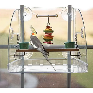 CAITEC CAITEC WINDOW PLAY CENTER FOR SMALL BIRDS