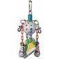 SUPER BIRD CREATIONS Perky Parrot Toys Kick Ball Jr. - 7.5" x 3"