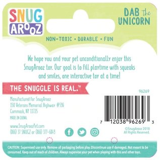 SNUGAROOZ SNUGAROOZ BABY DAB THE UNICORN 6.5 IN