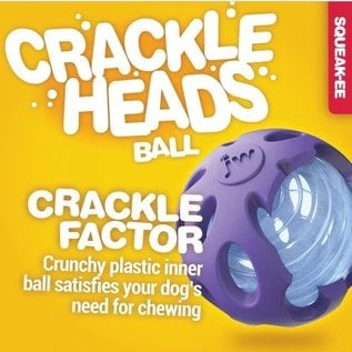 JW PET PRODUCTS JW Pet Crackle Ball Medium (assorted colors)