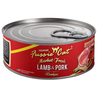 FUSSIE CAT FUSSIE CAT MARKET FRESH LAMB AND PORK 24/5.5OZ Case