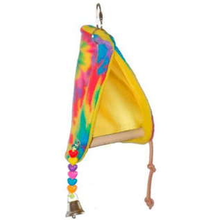 SUPER BIRD CREATIONS Super Bird Creations Peekaboo Perch Bird Tent, Small, Color Varies