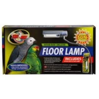 Zoo Med Avian Sun Deluxe Floor Lamp with AvianSun 5.0 UVB Bulb