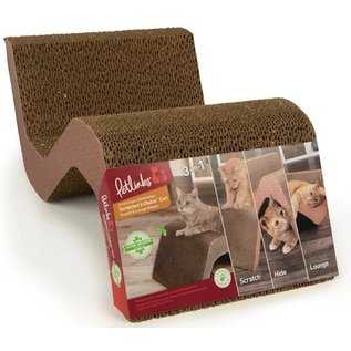 PETLINKS SCRATCHER S CHOICE CURL CORRUGATED