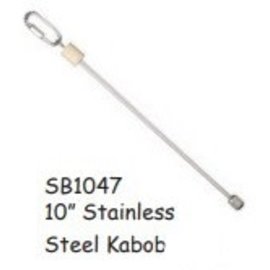 SUPER BIRD CREATIONS Super Bird SB-1047 - 10" Stainless Steel Skewers Each