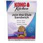 Kong Kitchen Join the Club Sandwich Grain-Free Bacon, Turkey & Cheese Soft & Chew Dog Treat 7oz