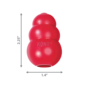 KONG KONG Classic Extra Small Red