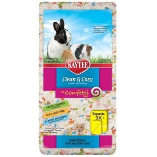 CLEAN & COZY SMALL PET BEDDING CONFETTI -24.6 L