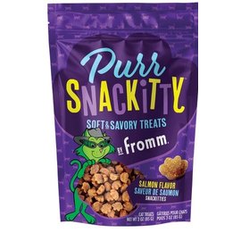 FROMM FROMM CAT PURR SNACKITTY SALMON  CAT TREATS- 3-oz