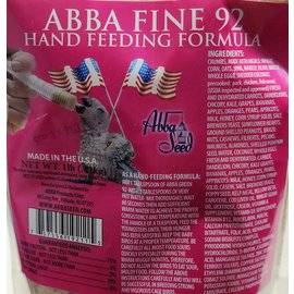ABBA PRODUCTS Abba Fine 92 Handfeeding formula 1 lb