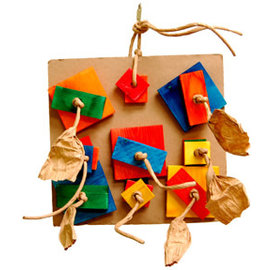 FUN-MAX Zoo-Max Pizza Box Large 12" Bird Toy