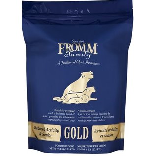 FROMM FROMM GOLD DOG REDUCED ACTIVITY SENIOR 5#