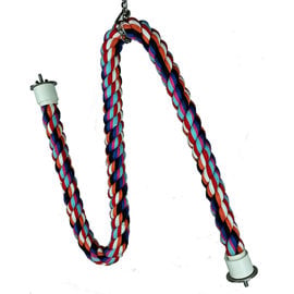 A&E CAGE COMPANY A&E Happy Beaks HB-574 48" Extra Large Cotton Cable Perch