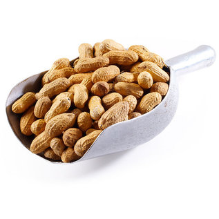 JUNGLE JUNCTION Unsalted Roasted Fancy Peanuts In The Shell 4# Bulk