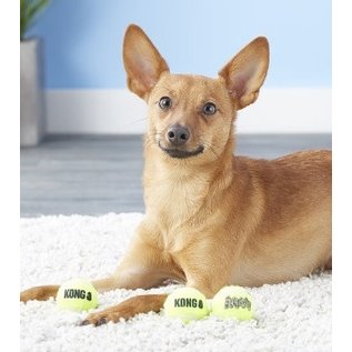 KONG Kong Air Squeaker Ball Extra-Small 3 Pack