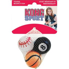 KONG KONG DOG SPORTS BALL SMALL 3 PACK