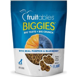 Fruitables Biggies with Real Pumpkin & Blueberry Dog Treats, 16-oz bag