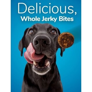Fruitables Whole Jerky Bites Turkey & Sweet Potato Dog Treats, 5-oz bag