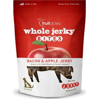 Fruitables Whole Jerky Bites Bacon & Apple Dog Treats, 5-oz bag