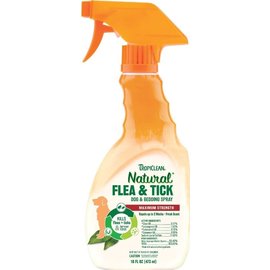 TROPICLEAN TropiClean Natural Flea & Tick Dog & Bedding Spray 16 OZ