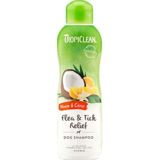 TROPICLEAN TROPICLEAN FLEA & TICK RELIEF DOG SHAMPOO