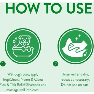 TROPICLEAN TROPICLEAN FLEA & TICK RELIEF DOG SHAMPOO