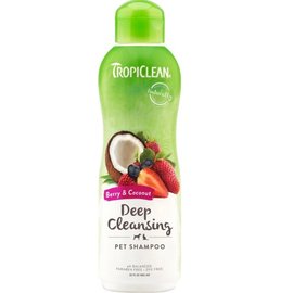 TROPICLEAN TropiClean Berry & Coconut Deep Cleaning Shampoo 20OZ