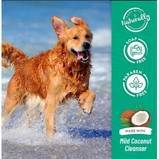 TROPICLEAN TropiClean Natural Awapuhi & Coconut Whitening Coat Dog / Cat Shampoo 20OZ